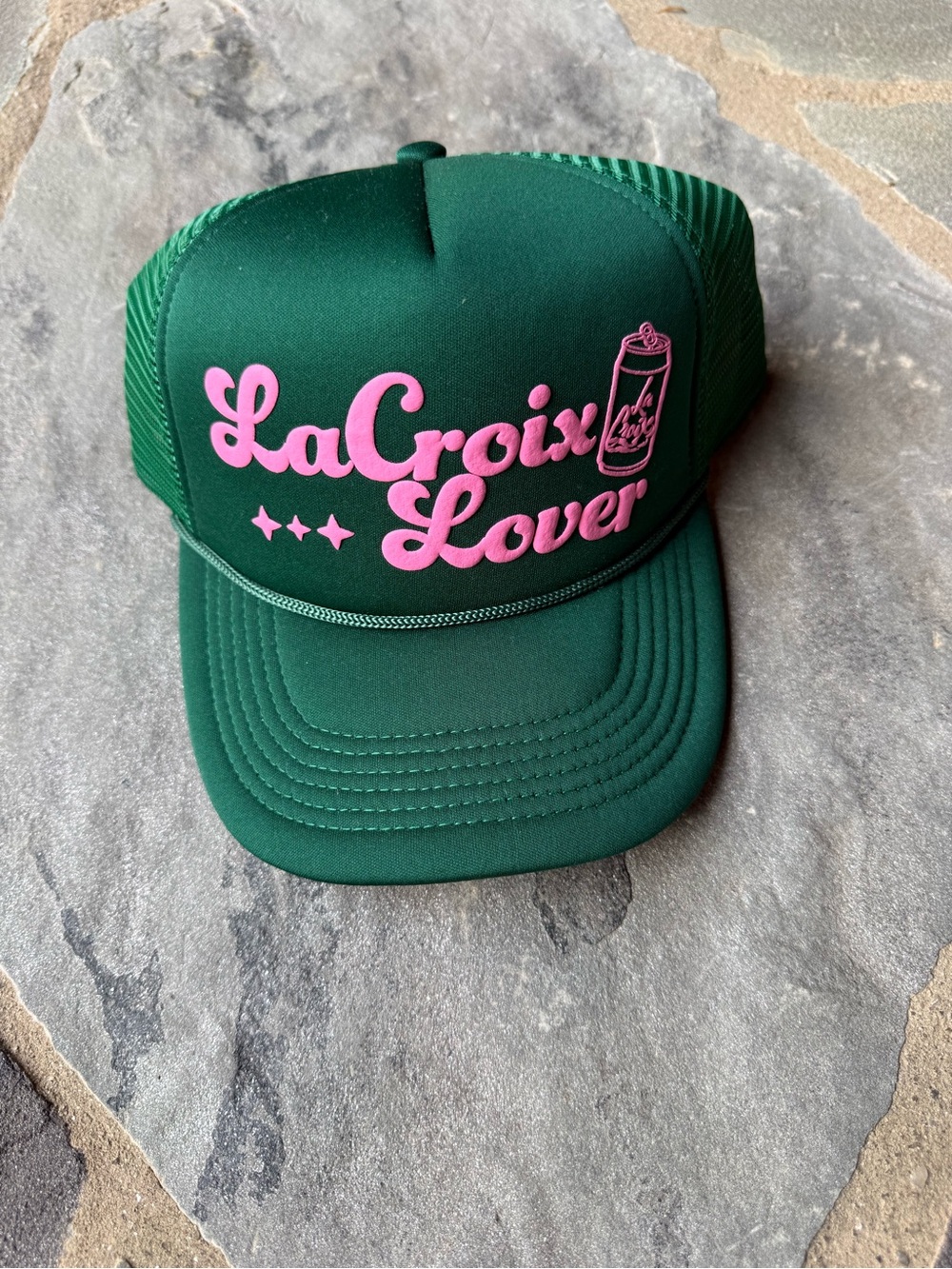 New🌟La Croix Lover  Trucker Hat - Pink Logo